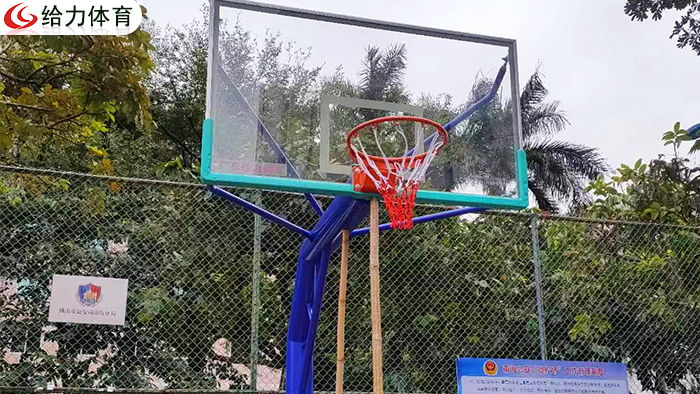 中山圓管籃球架